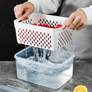 Kit 3 potes Organizadores para Geladeira Organizador de Alimentos Vegetais Cozinha Moderna